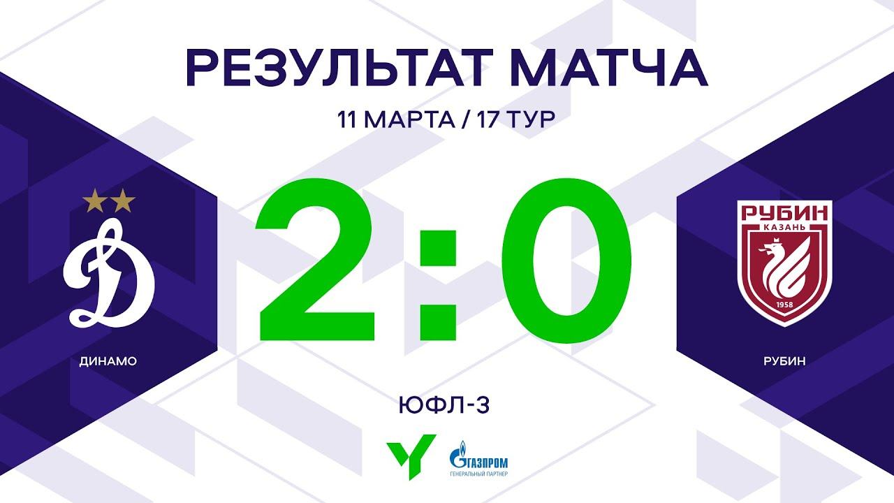 ЮФЛ-3. Динамо - Рубин. 17-й тур. Обзор смотреть онлайн