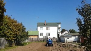 Вспашка почвофрезой после плуга