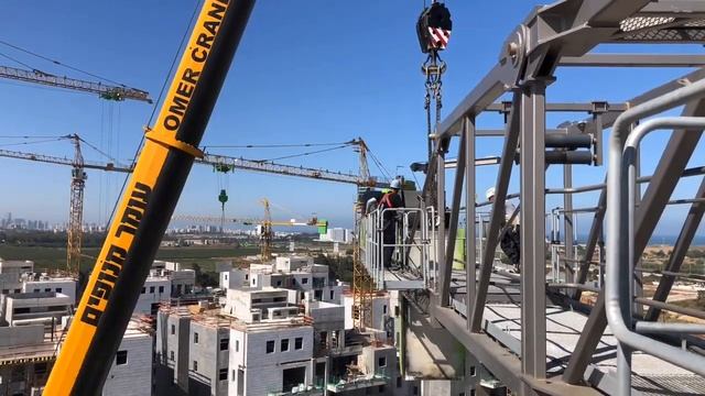 Демонтаж крана Zoomlion смотреть онлайн