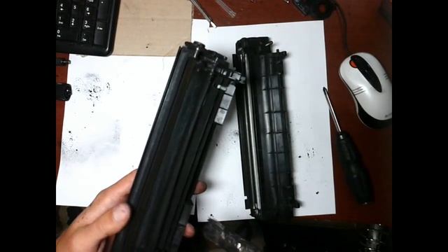 Как заправить картридж Canon 703 (1010) смотреть онлайн