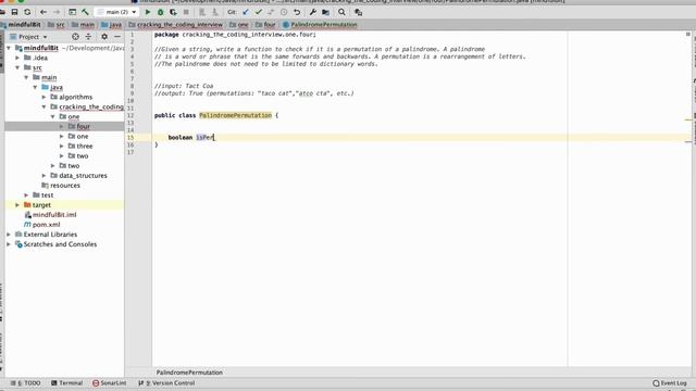 Cracking The Coding Interview | 1.4 | Palindrome Permutations смотреть онлайн