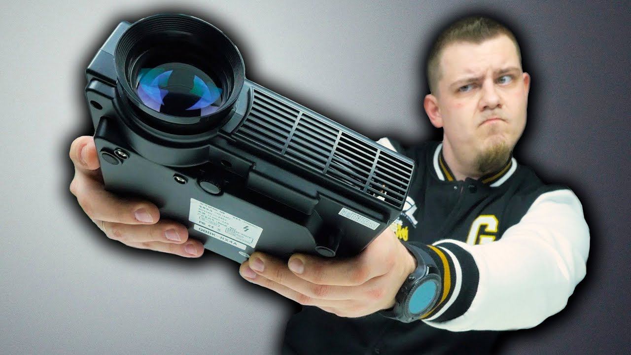 Бюджетный LED Проектор! Тест на Xbox, PlayStation и ПК!