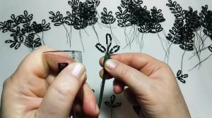 Бисероплетение. Мастер класс.   Дерево из бисера.Елочка из бисера.1 часть.  Пошаговый МК. Ель .