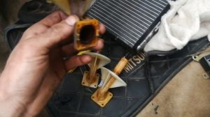 КАК СНЯТЬ РАДИАТОР ПЕЧКИ НА MMC DIAMANTE