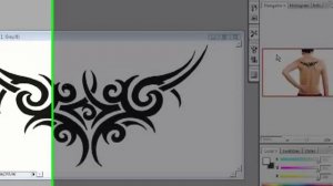 Applying A Fake Tattoo In Photoshop CS3