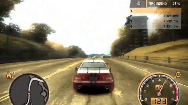 NFS Most Wanted 012 Спринт #15 смотреть онлайн