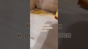 Как защитить витрину для шиншиллы от промокания? Обработка дерева воском