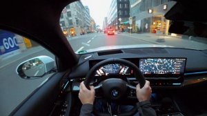Bowers & Wilkins BMW 520d G60 - POV Berlin 4K 60FPS