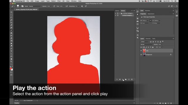 Artificial Intelligence 2 Photoshop Action Tutorial смотреть онлайн