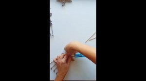 Новогодние елочные игрушки. Готовый набор для плетения из бумажной лозы. Подходит для новичков