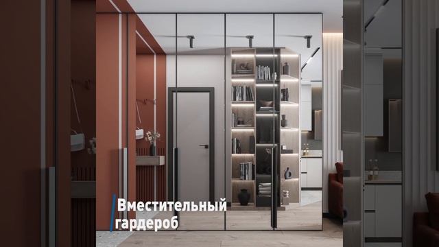 Дизайнерское решение уютной студии 25,55 м2 смотреть онлайн