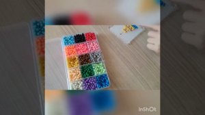 Как сделать игрушки из аквамозаики, aqua beads, аква бидс.