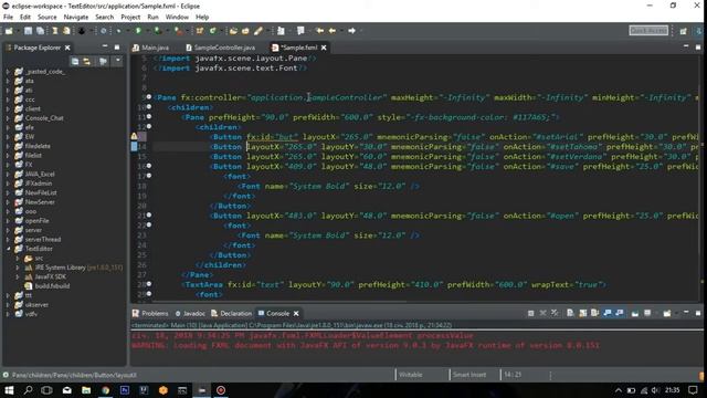 JavaFX text editor final / Текстовий редактор смотреть онлайн