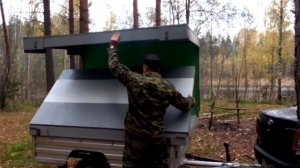 Прицеп-трансформер раскладывание