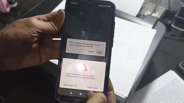 Cara Setting Printer Epson L1250 L3250 Wifi Setup ke HP Android