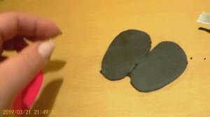 Подошва для кукольной обуви.