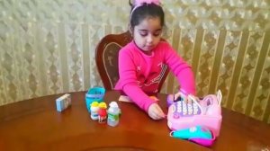 ДЕТСКИЙ КАССОВЫЙ АППАРАТ ВИДЕО ОБЗОР ИГРУШЕК