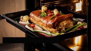 Духовой шкаф Hansa BOEI68224 с выдвижными телескопическими направляющими