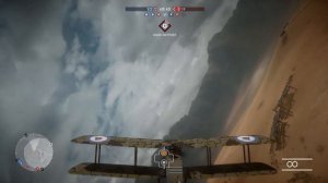 Capturing a Flag w/ a plane in BF1