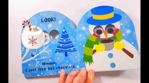 Читаем на английском для детей: Look at happy snowman