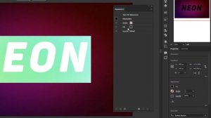 How To Create Editable Neon Text Effect Adobe Illustrator Tutorial Part 2