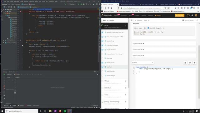 LeetCode 1. Two Sum смотреть онлайн