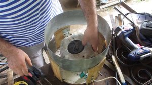 Разборка аппарата для сахарной ваты