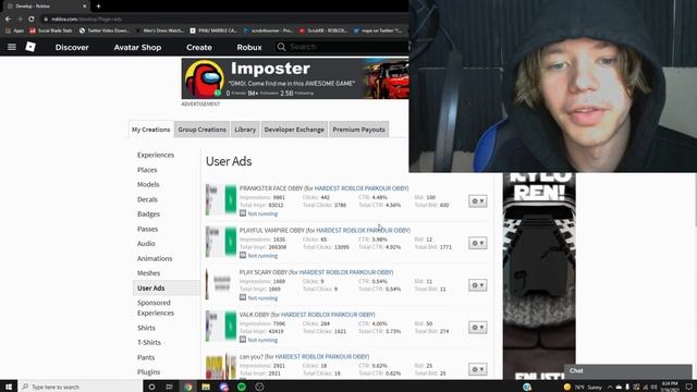 SPENDING $5000 ROBUX ON ROBLOX ADS смотреть онлайн