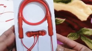 Unboxing Lenovo NECKBAND Airphone#annieh 8 vlog tv