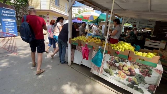 АНАПА ? ВОСТОЧНЫЙ РЫНОК. Как обманывают ТУРИСТОВ?Что происходит с ценами?Сезон 2022.Цены на продукт смотреть онлайн