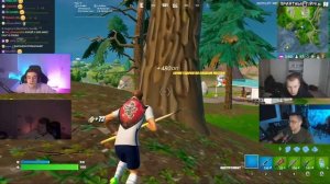 ЭВЕЛОН ИГРАЕТ В СТАРЫЙ ФОРТНАЙТ С ФРИК СКВАДОМ / ЛИКС, СТРОГО, КАРАВАЙ / EVELONE FORTNITE