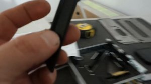 Врезка скрытой ручки, замка и ответки на скрытую дверь
