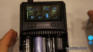 Обзор зарядного устройства NITECORE SC4