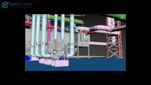 3D Модель блочно модульной котельной теплопроизводительностью 5,0 МВт для теплицы.
