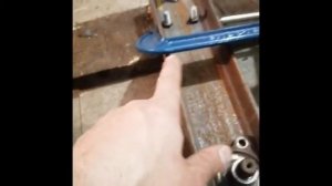 Стрела для самодельного минипогрузчика  из швеллера 10