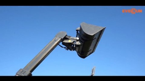 Презентация компактного телескопического погрузчика Everun ERT 1500