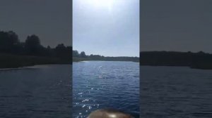 21 августа 2022 г.Покатушки на моторке село Худынское река Лух.