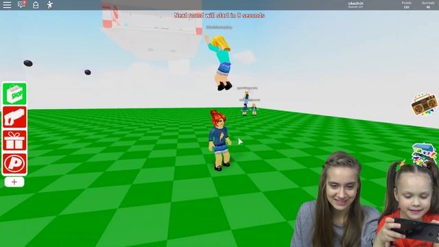 МИЛАНА и ЛИКА в Челлендже ПОЛ ЭТО ЛАВА НЕОЖИДАННЫЕ ПОДСТАВЫ в ROBLOX! Новые Карты Floor is Lava смотреть онлайн