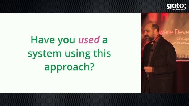 The Many Meanings of Event-Driven Architecture • Martin Fowler • GOTO 2017