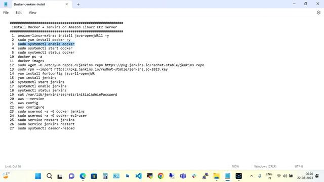 Docker-Jenkins-Install смотреть онлайн