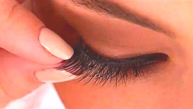 Самоклеющиеся накладные ресницы, Магнитные ресницы смотреть онлайн