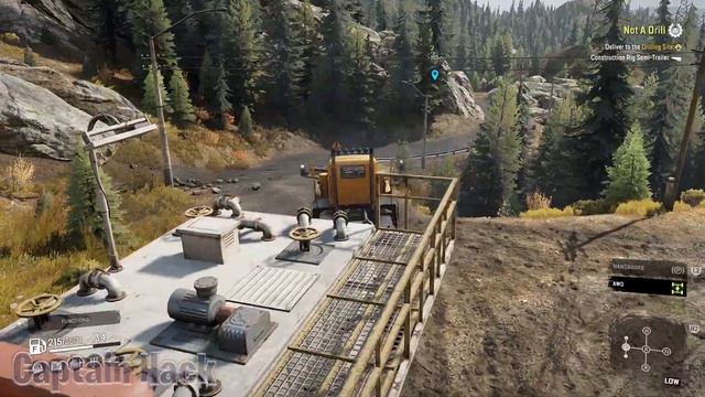 SnowRunner Part 33 - Smithville Dam - Michigan, USA - Construction Rig Semi-Trailer - Pacific P12