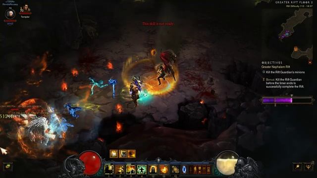 Diablo 3 patch 2.6.5 Monk build Inna's Set GR - 110+ смотреть онлайн