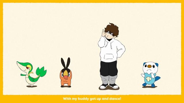 Pokémon partners of different generations dancing "POKÉDANCE" Animation Music Video смотреть онлайн