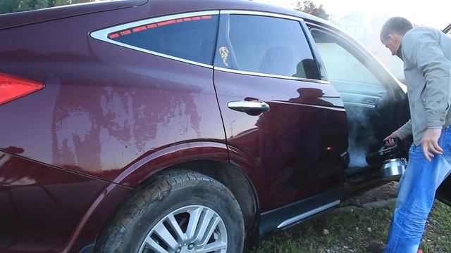 Обработка автомобиля по технологии "Сухой туман" смотреть онлайн