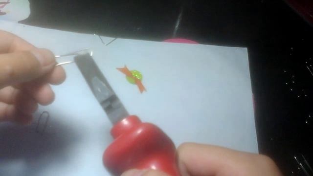 Закладка из скрепки в форме сердца смотреть онлайн