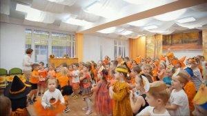 День Тыквы в детском саду ООЦ / Оранжевый флешмоб