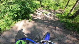 Эндуро Красноярск. Покатушка на мотоциклах большой компанией. Красноярская ГЭС. Yamaha WR450