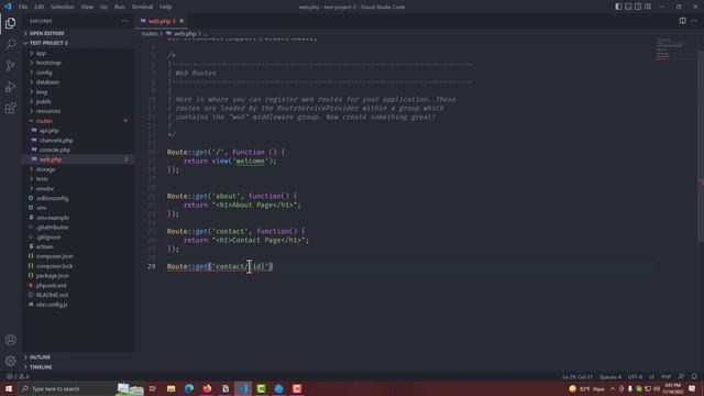 Laravel 10 Tutorial 9 | How to use Route Parameters