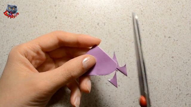 Как из бумаги сделать КРАСИВЫЕ БАБОЧКИ оригами! У кота Бамбуси новые диайвай идеи насекомые оригами